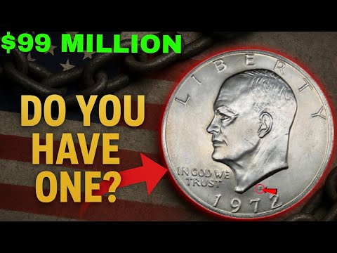 Do You Have These 1972-S Eisenhower Dollar Coins? Worth Thousands of Dollars! Could Make You Rich