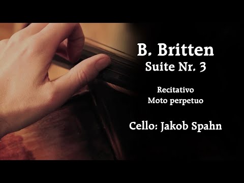 Britten Suite Nr. 3 – Jakob Spahn (Cello)
