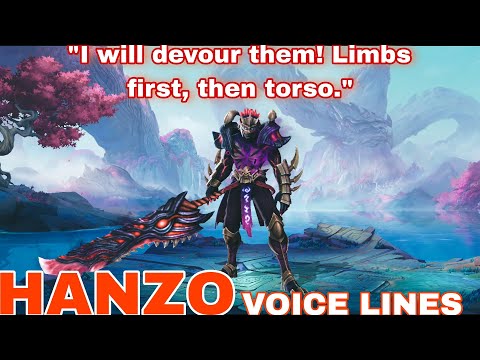 HANZO VOICE LINES | MOBILE LEGEND BANG BANG