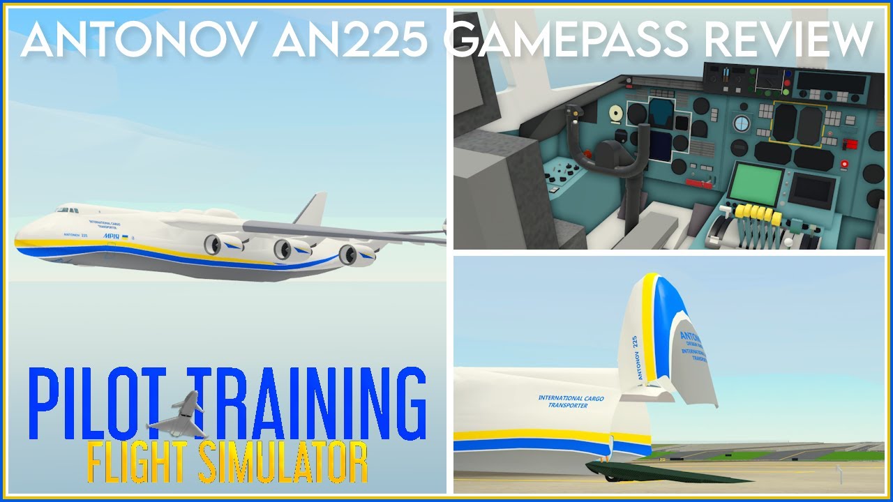 PTFS Antonov AN225 Gamepass Review! (Roblox)