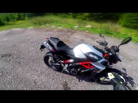 Test riding the Aprilia Shiver 900