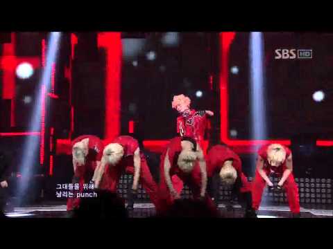 2012.02.05 SBS Inkigayo - Warrior