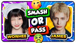 ✨ SMASH OR PASS 100 K-POP IDOLS! 😱 ANSWER - KPOP QUIZ ❤️