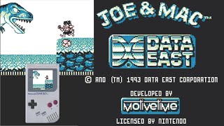 Joe & Mac Game Boy - C&M Playthrough