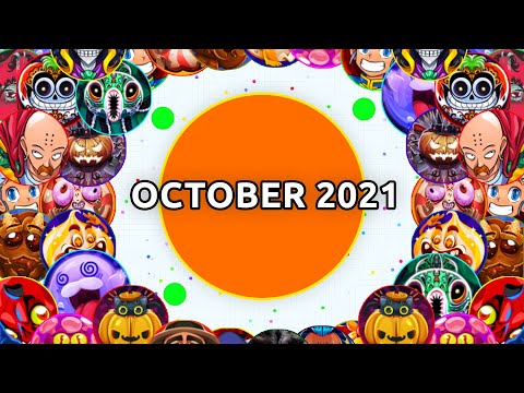 BEST AGARIO GAMEPLAYS & MOMENTS OF OCTOBER 2021 ( Jumbo Agar.io Solo & Team Compilation )