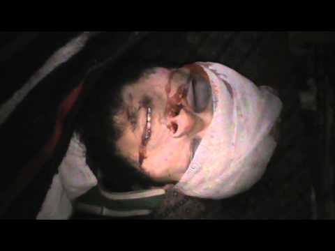 جثمان أحمد وليد الهزاع الي قتل بمعركة السيطرة على مدينة خان شيخون في ريف إدلب