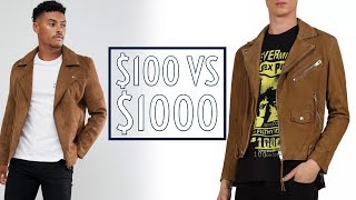 Worth It? $100 vs $1000 Suede Moto Jackets || Cheap vs Expensive || Men&#39;s Fashion || Gent&#39;s Lounge