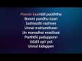 Enodu Nee Irunthaal REPRISE KARAOKE