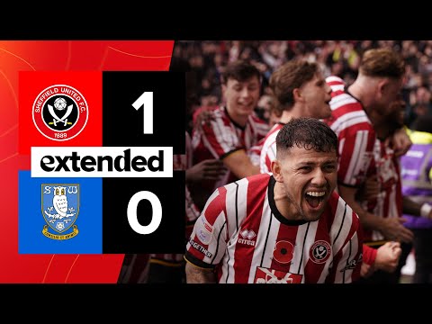 Sheffield United 1-0 Sheffield Wednesday | Extedned EFL Championship highlights