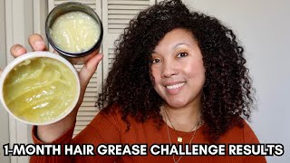 HAIR GREASE CHALLENGE RESULTS - BACK TO BASICS TO FIX MY DAMAGED CURLS