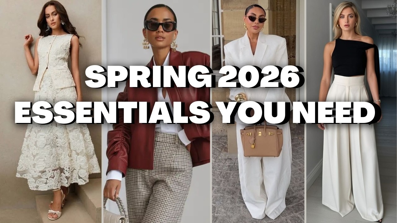 Spring Wardrobe Refresh: 10 Pieces That Change Everything