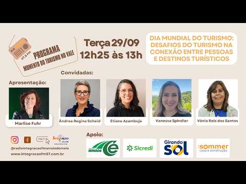 Dia Mundial do Turismo: desafios do Turismo na conexão entre pessoas e destinos turísticos