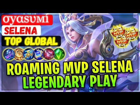 Roaming MVP Selena, Legendary Thunder FLash [ Top Global Selena ] σуαѕυмí - Mobile Legends Build
