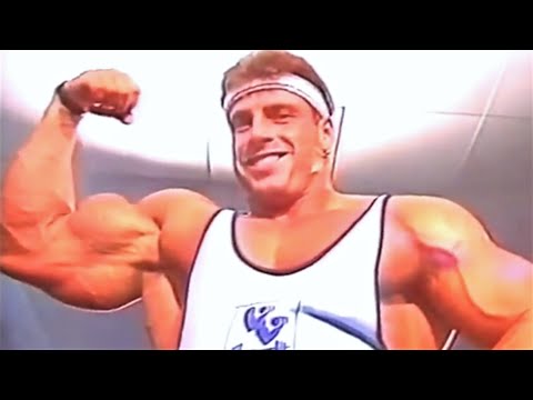 NABBA Mr Universe Ronald Matz Workout and Posing - West Germany 1985