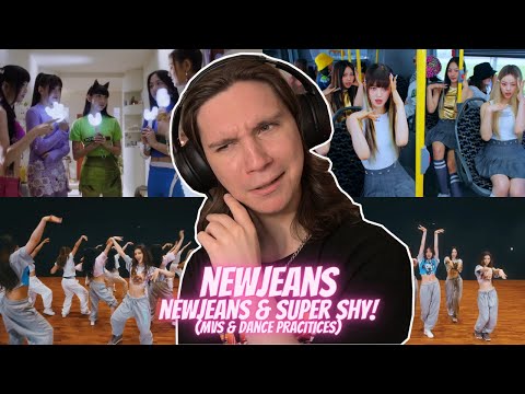 DANCER REACTS TO NewJeans (뉴진스) 'New Jeans' & 'Super Shy' MV & Dance Practice [Fixed Ver and Moving]