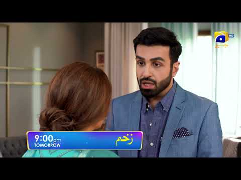 Zakham Episode 12 Promo | Sehar Khan | Aagha Ali | Tomorrow at 9:00 PM only on Har Pal Geo