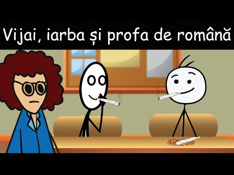 LA ȘCOALĂ: Vijai, Iarba Și Profa De Română