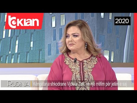 Kengetarja shkodrane Vjoleta Zefi, ne nje rrefim per jeten dhe karrieren - Rudina - 25 Shtator 2020