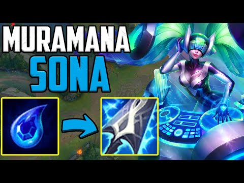 Testing Muramana on Sona Support (Is it good...?) - Season 11 Diamond 1