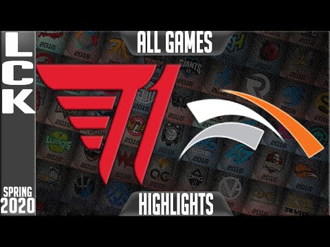T1 vs HLE Highlights ALL GAMES | LCK Spring 2020 W6D5 | T1 vs Hanwha Life Esports