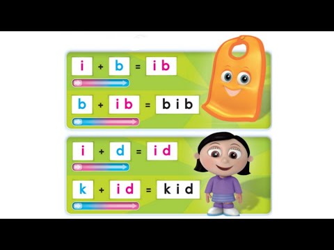 Oxford Phonics World student book level 2 - short vowels - disc 1 - unit 4 - short i - ib id -kid