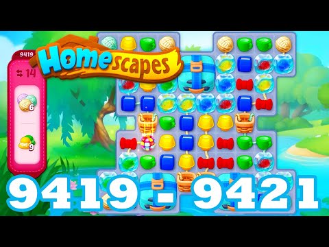 Homescapes Level 9419 - 9421 HD | 3 - match puzzle game | Gameplay Walkthrough | android | 9420