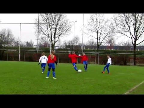 DTS D2 - SDVB D2, 20 februari 2016. Eindstand 0-1. Doelpunt SDVB . Ruben van Beek.