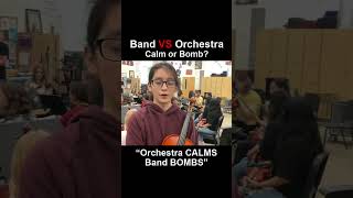 Calm or Bomb? Band VS Orchestra