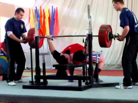 Svistunov (Свистунов) BP 290kg@+125 Powerlifting IPF Ukrane Champ 2010