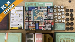 Caper: Europe is a charming new contender for best 2 player drafting game - TCbH Review