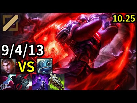 Jayce Mid vs Fizz - EUW Challenger | Patch 10.25