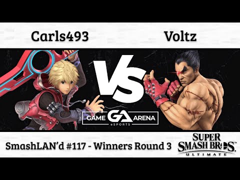 SmashLAN'd 117: Carls493 (Shulk) vs. Voltz (Kazuya) - Winners Round 3