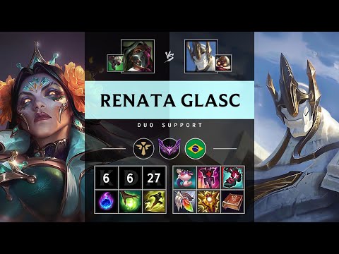 Renata Glasc Support vs Galio - BR Master Patch 25.04