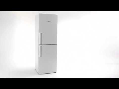 Bosch Freestanding Fridge Freezer Low Frost KGV336WEAG - White Video 2