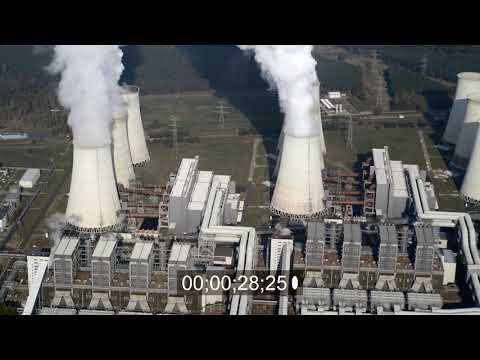 Wärmekraftwerk Jänschwalde im Bundesland Brandenburg