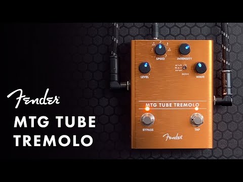 Fender MTG Tube Tremolo Effect Pedal - Tube Warmth & Drive! image 5