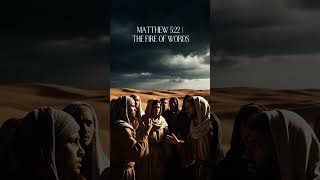 Whoever Says “Fool” Is in Danger of Hell 🔥 | Matthew 5:22 #Jesus #Bible #Faith