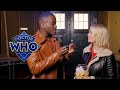 Custard Cream Conundrums with Ncuti and Millie | Doctor Who