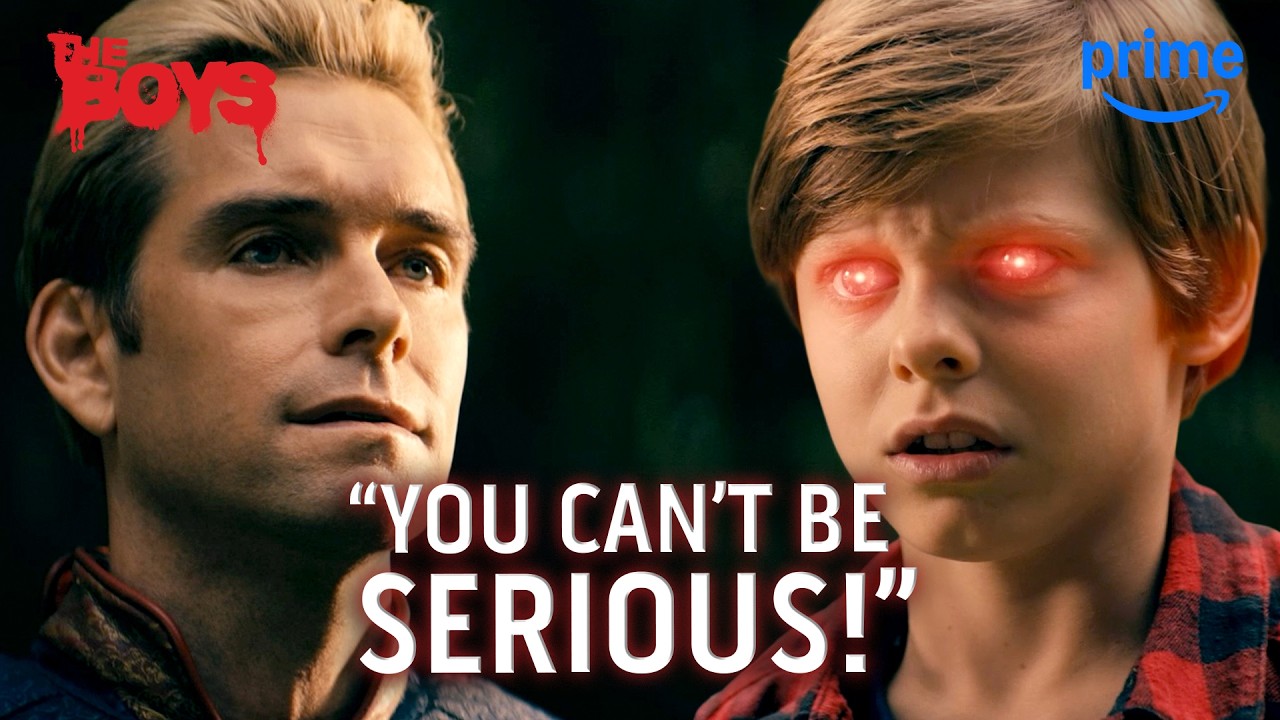 Homelander Throws Ryan Off of Roof | The Boys Season 2 | Clip | Prime Video