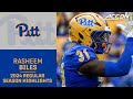 Rasheem Biles 2024 Regular Season Highlights Pitt Linebacker