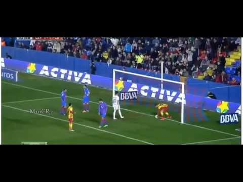 Barcelona Vs Levante 4-1 - All Goals & Highlights 22/01/2014 Lionel MESSI & Tello Show
