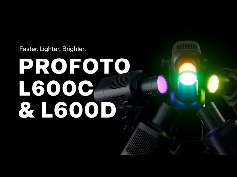 Introducing the Profoto L600C & L600D - Faster. Lighter. Brighter.