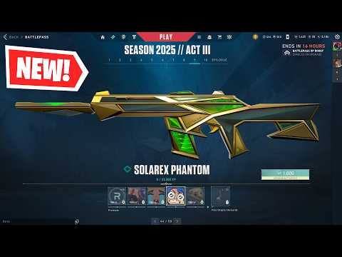 NEW Season 2025 Act 3 Battle Pass for VALORANT Showcase!