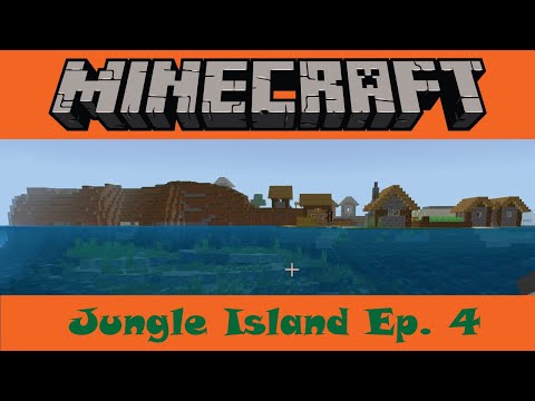 EPIC Minecraft Jungle Island Survival - Villager Relocation!