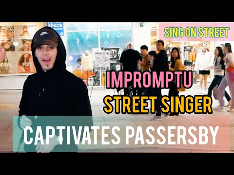 😎Unexpected Street Performance Turns Into Singing Showcase!🍀Chris Stapleton - Tennessee Whiskey