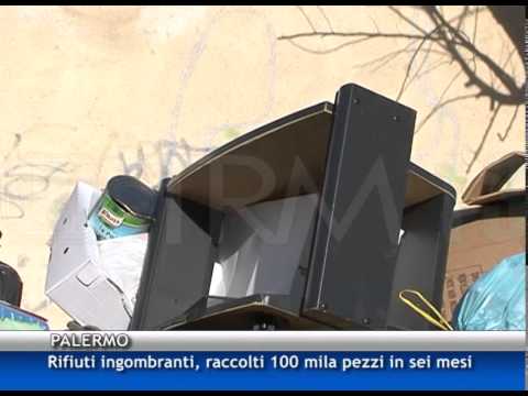 Rifiuti ingombranti: 100 mila i pezzi raccolti in sei mesi [TGMed 18/08/2015]