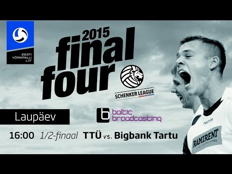 TTÜ vs BIGBANK Tartu, Schenker Liiga poolfinaal, Final Four turniir, 7. märts 2015 kell 16.00