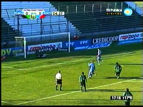 Gol de Emilio Zelaya (Penal) - San Martín 0-1 Arsenal - Futbol Argentino