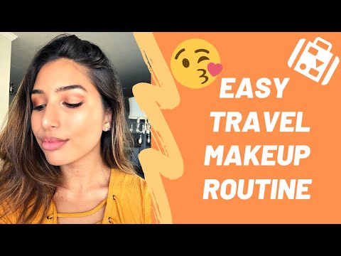 EASY TRAVEL MAKEUP TUTORIAL: Perfect for Hostels! (Ipsy and Sephora Haul) 2020 | NaTravels
