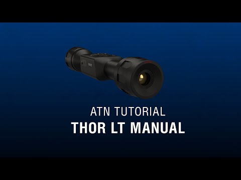 ATN ThOR LT 160 3-6x Ultra Light Thermal Riflescope (Mossy Oak, Break-Up Country) with Battery Kit